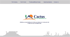 Desktop Screenshot of cactusmountainproperties.com